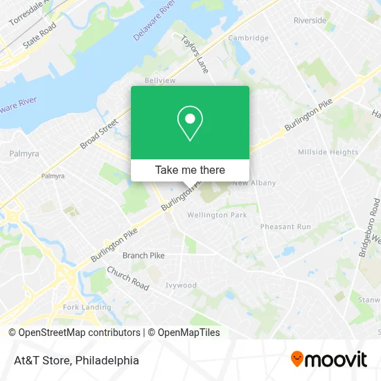 At&T Store map