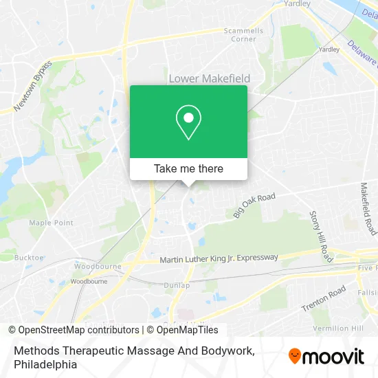 Methods Therapeutic Massage And Bodywork map