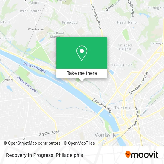 Recovery In Progress map