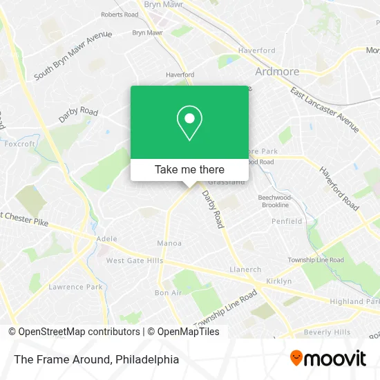 The Frame Around map