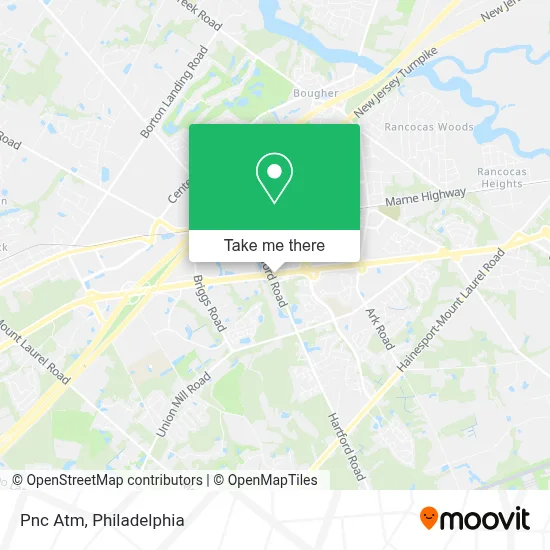 Pnc Atm map