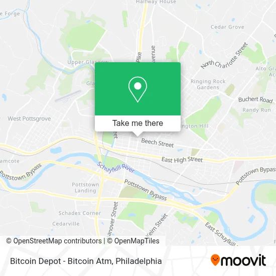 Bitcoin Depot - Bitcoin Atm map