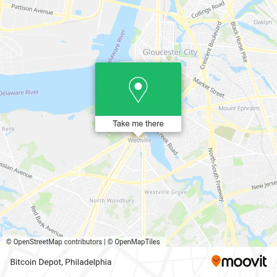 Bitcoin Depot map