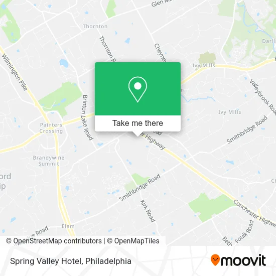 Spring Valley Hotel map
