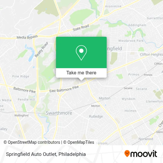 Springfield Auto Outlet map