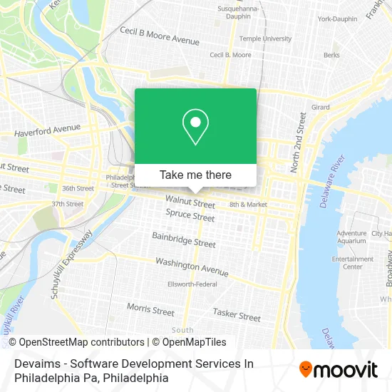 Devaims - Software Development Services In Philadelphia Pa map