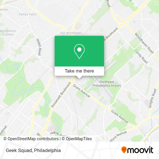 Geek Squad map