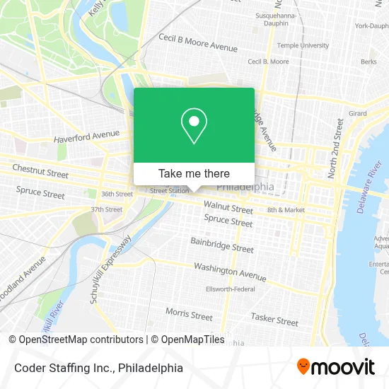 Coder Staffing Inc. map