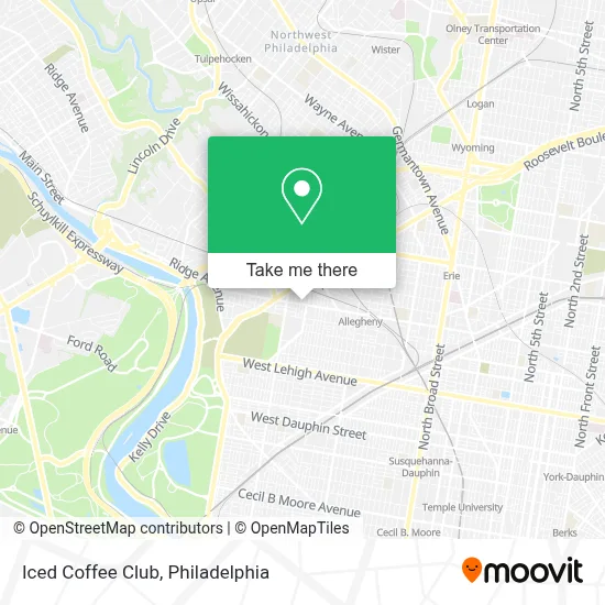 Iced Coffee Club map