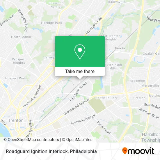 Roadguard Ignition Interlock map
