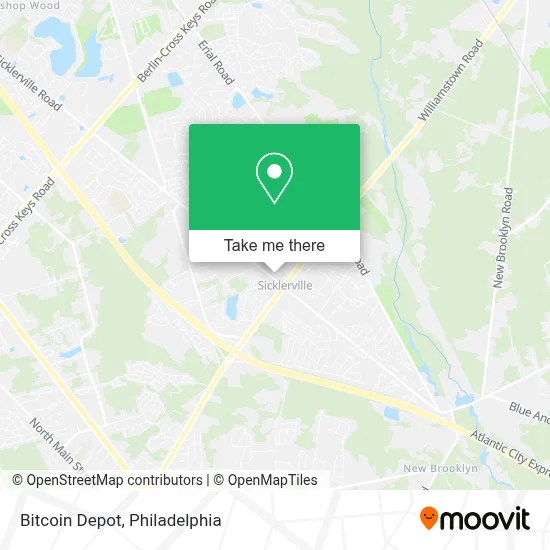 Bitcoin Depot map