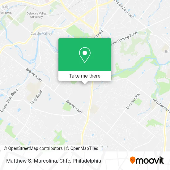 Matthew S. Marcolina, Chfc map