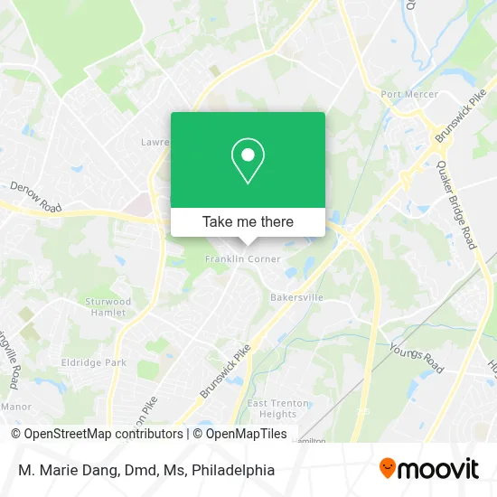 M. Marie Dang, Dmd, Ms map