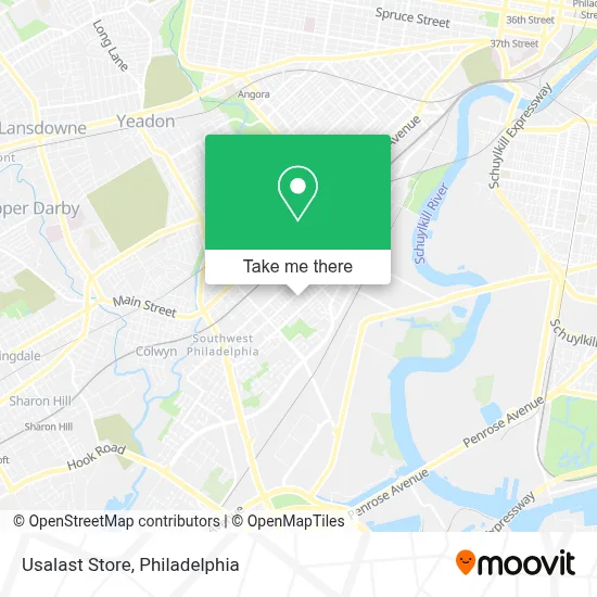 Usalast Store map