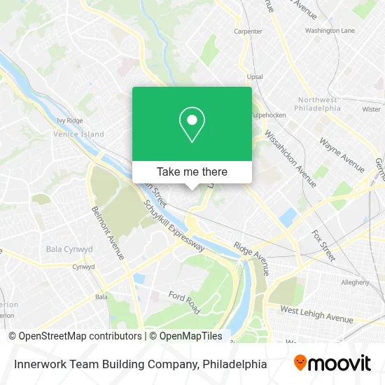 Innerwork Team Building Company map
