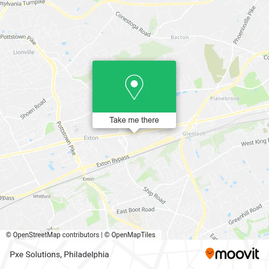 Pxe Solutions map