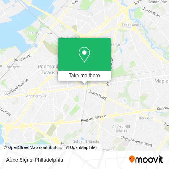 Abco Signs map
