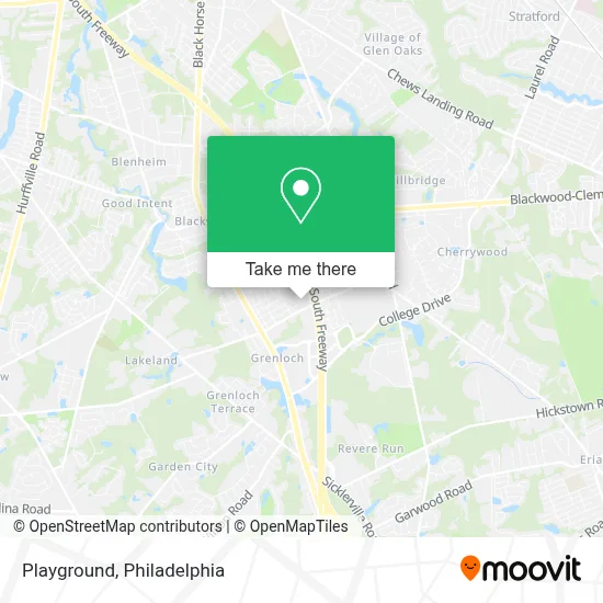 Playground map