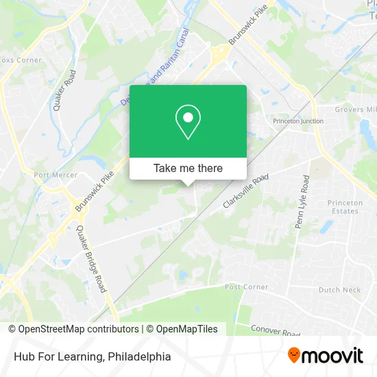 Hub For Learning map