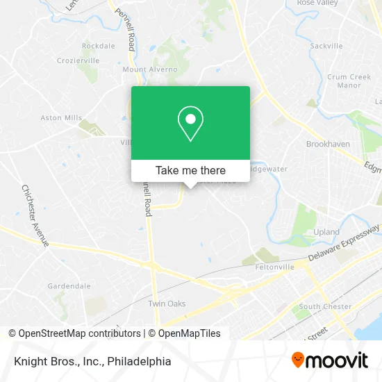 Knight Bros., Inc. map