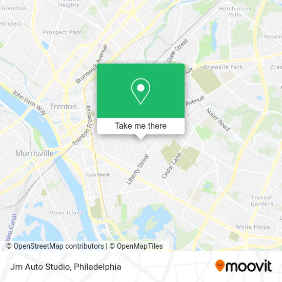 Jm Auto Studio map