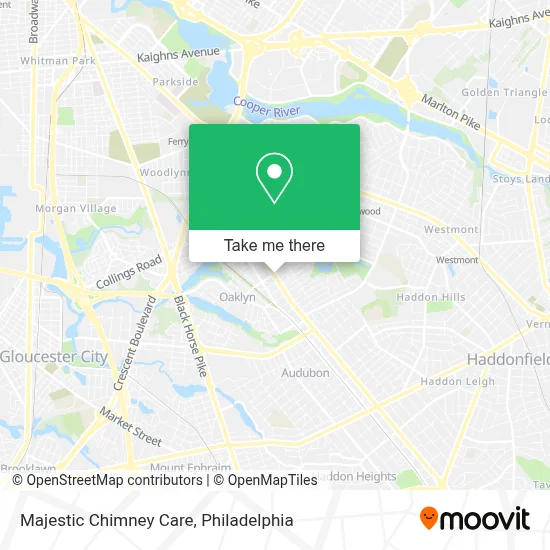 Majestic Chimney Care map