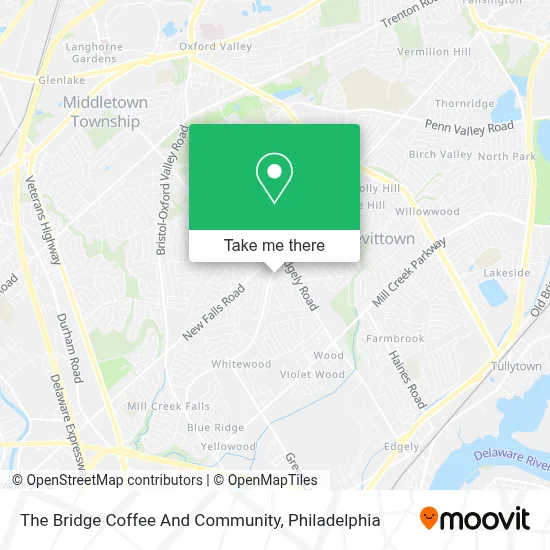 The Bridge Coffee And Community map