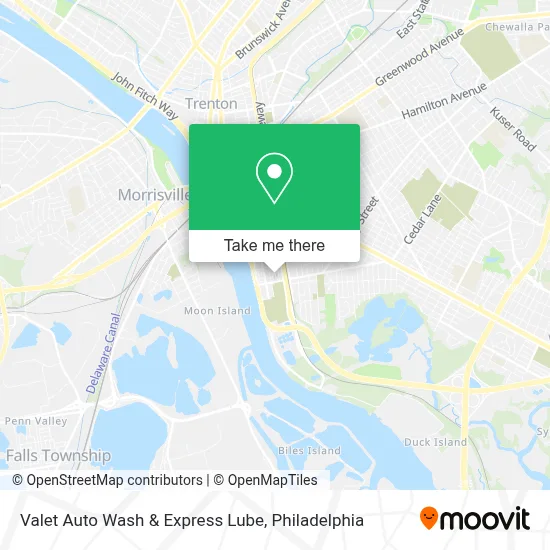 Valet Auto Wash & Express Lube map