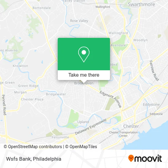 Wsfs Bank map