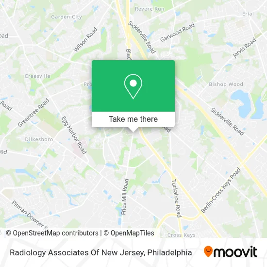 Radiology Associates Of New Jersey map