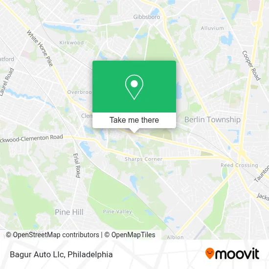 Bagur Auto Llc map