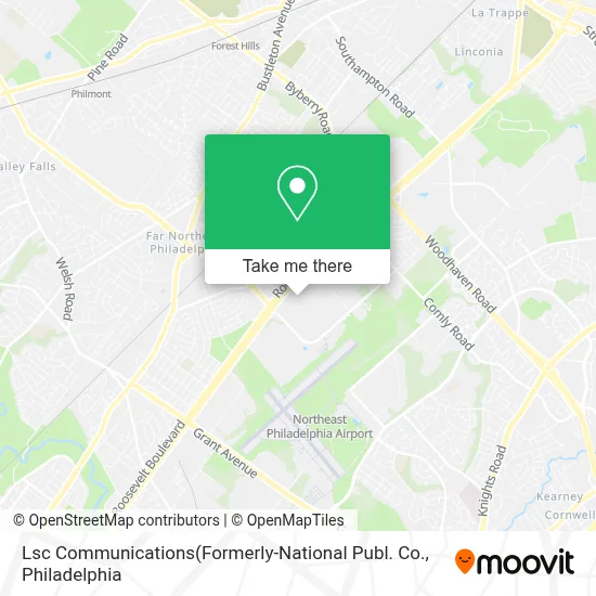 Lsc Communications map