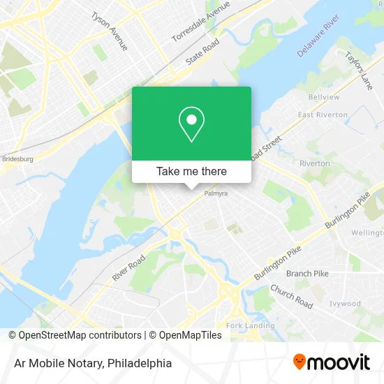 Ar Mobile Notary map