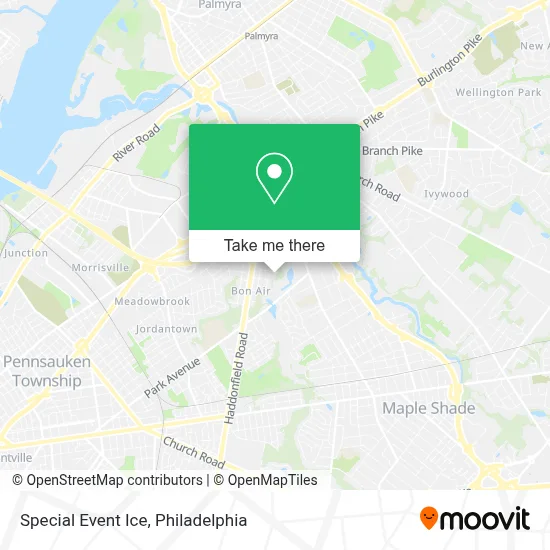 Special Event Ice map
