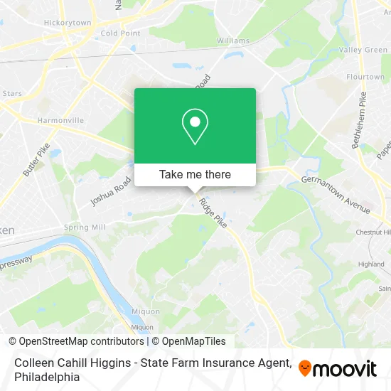 Colleen Cahill Higgins - State Farm Insurance Agent map