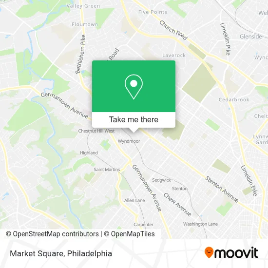 Market Square map