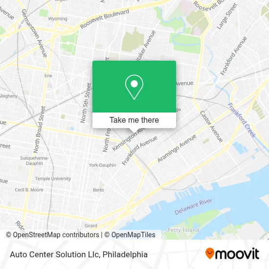 Auto Center Solution Llc map