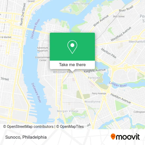Sunoco map