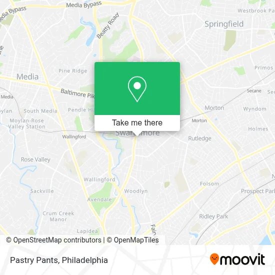 Pastry Pants map