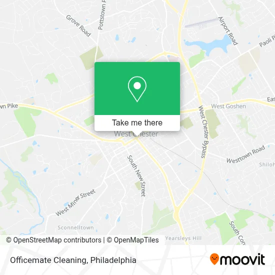 Officemate Cleaning map