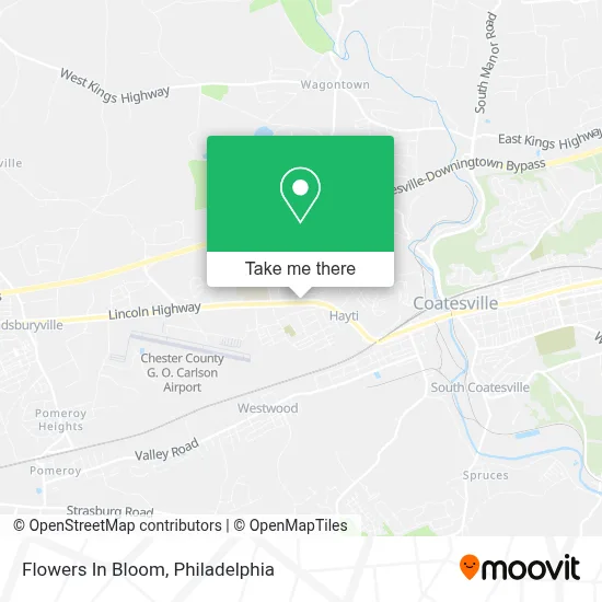 Flowers In Bloom map