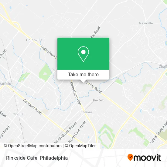 Rinkside Cafe map