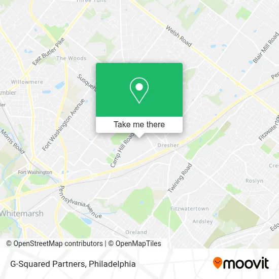 G-Squared Partners map