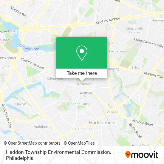 Haddon Township Environmental Commission map