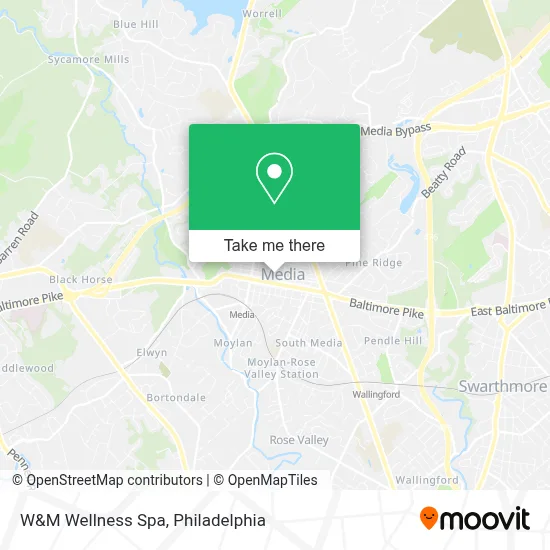 W&M Wellness Spa map