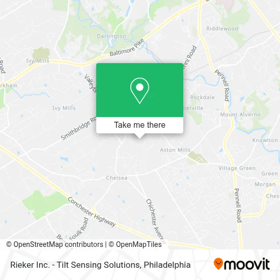 Rieker Inc. - Tilt Sensing Solutions map