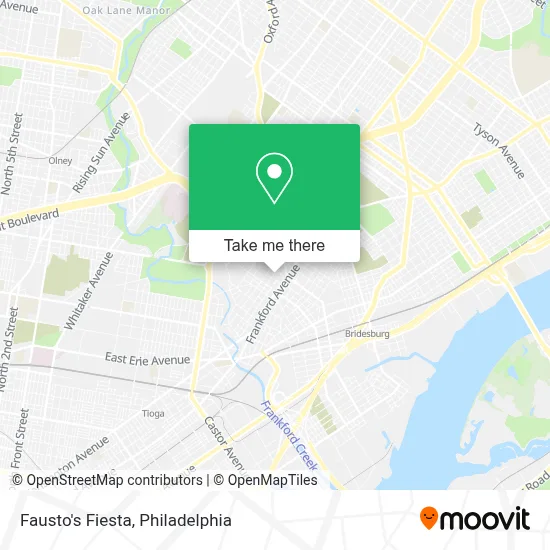 Fausto's Fiesta map