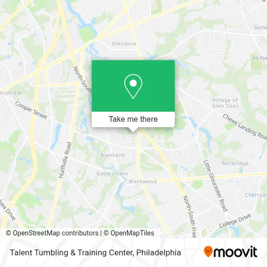 Talent Tumbling & Training Center map