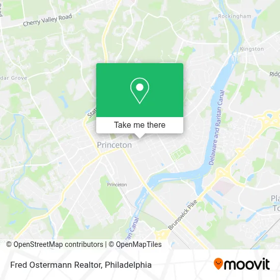 Fred Ostermann Realtor map