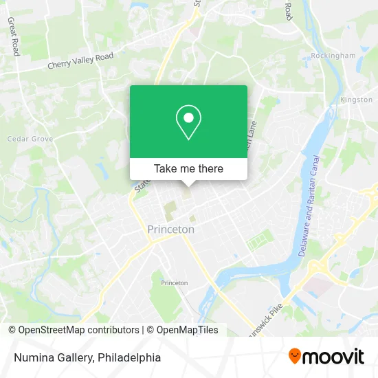 Numina Gallery map